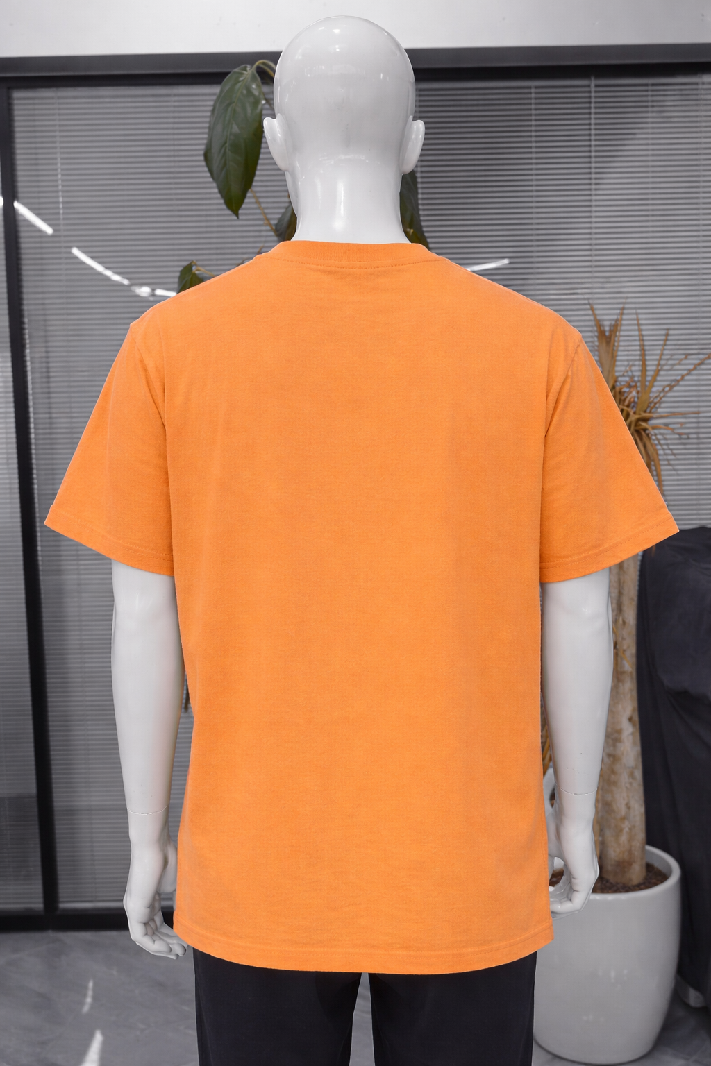 T-shirt Oversize Orange “EGO-IDEAL” – Design Cartoon Streetwear | Taille XL